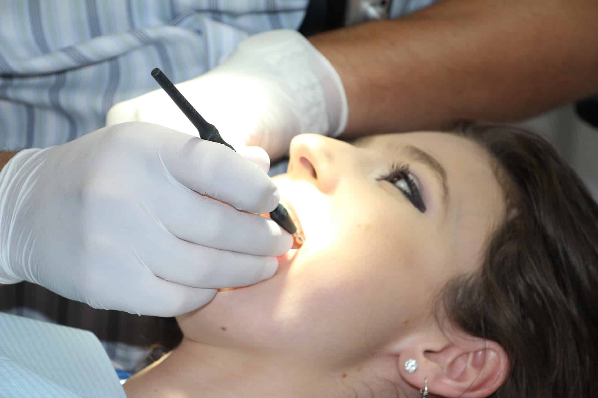 Deerfield Beach FL resident getting a dental checkup