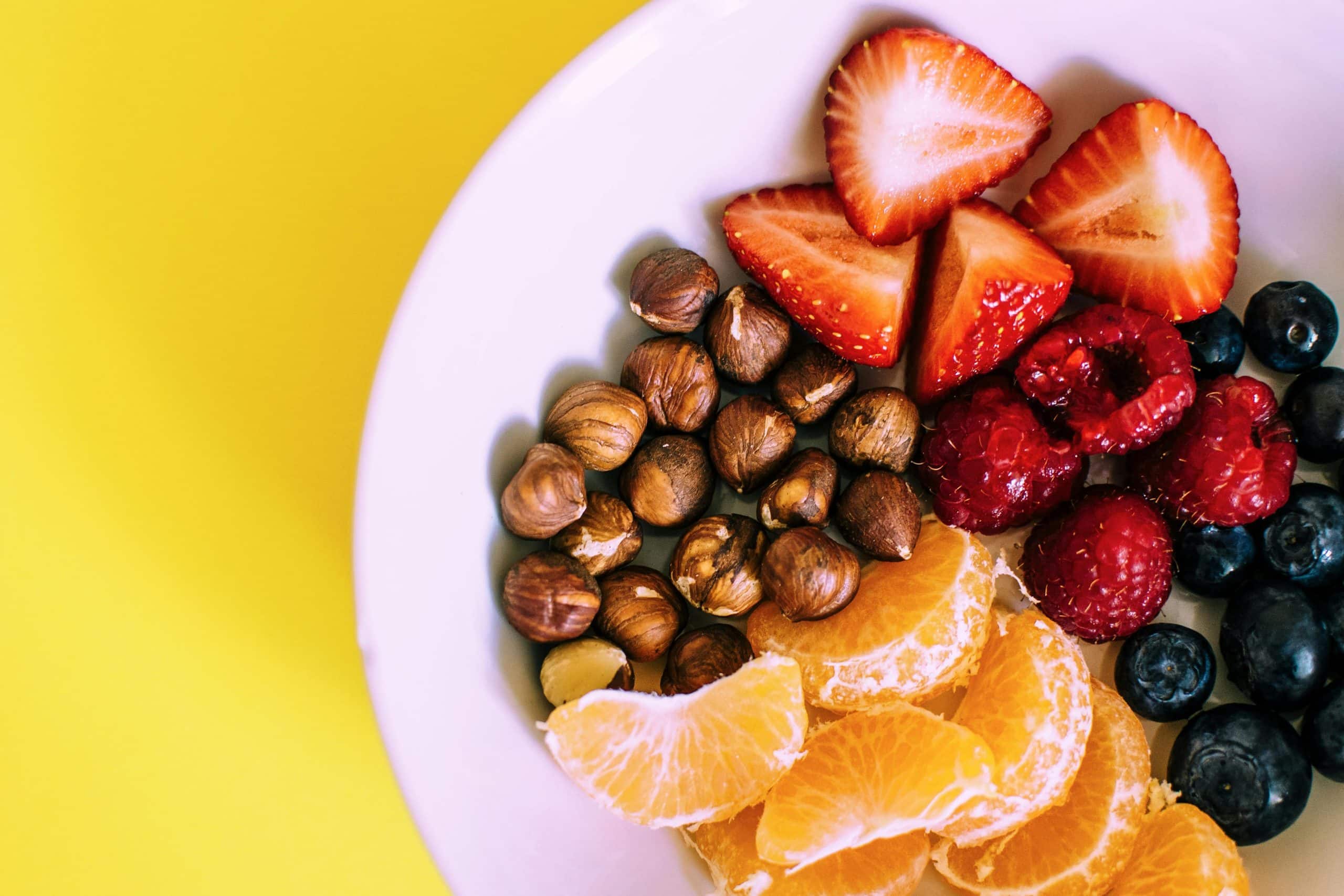 healthy snack plate